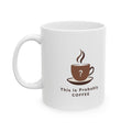 Coffee Mug – "50% Perky, 50% Chaotic" Ceramic Coffee Cup (11oz, 15oz)