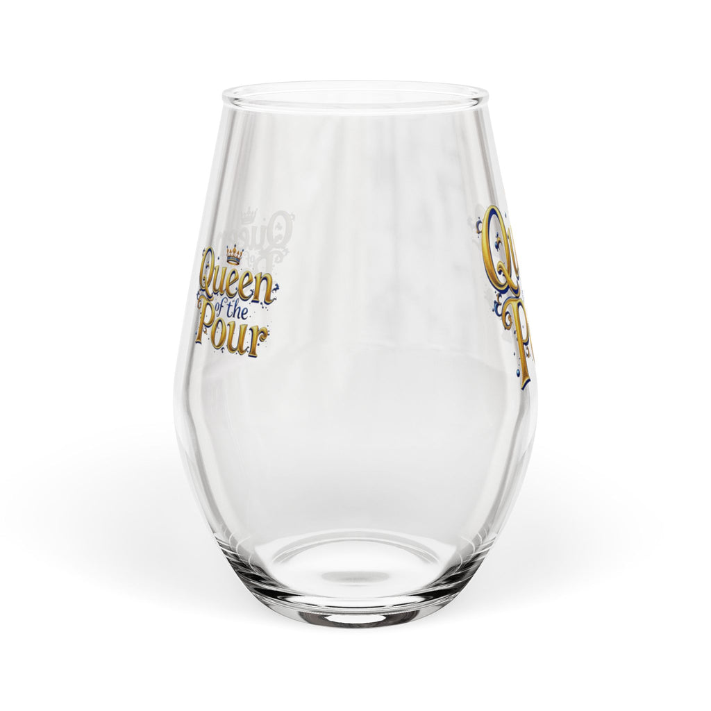Queen of the Pour Stemless Wine Glass — 11.75 oz