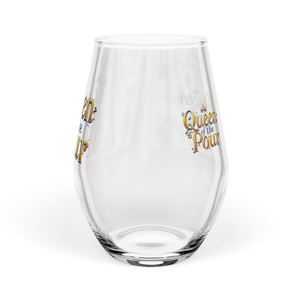 Queen of the Pour Stemless Wine Glass — 11.75 oz