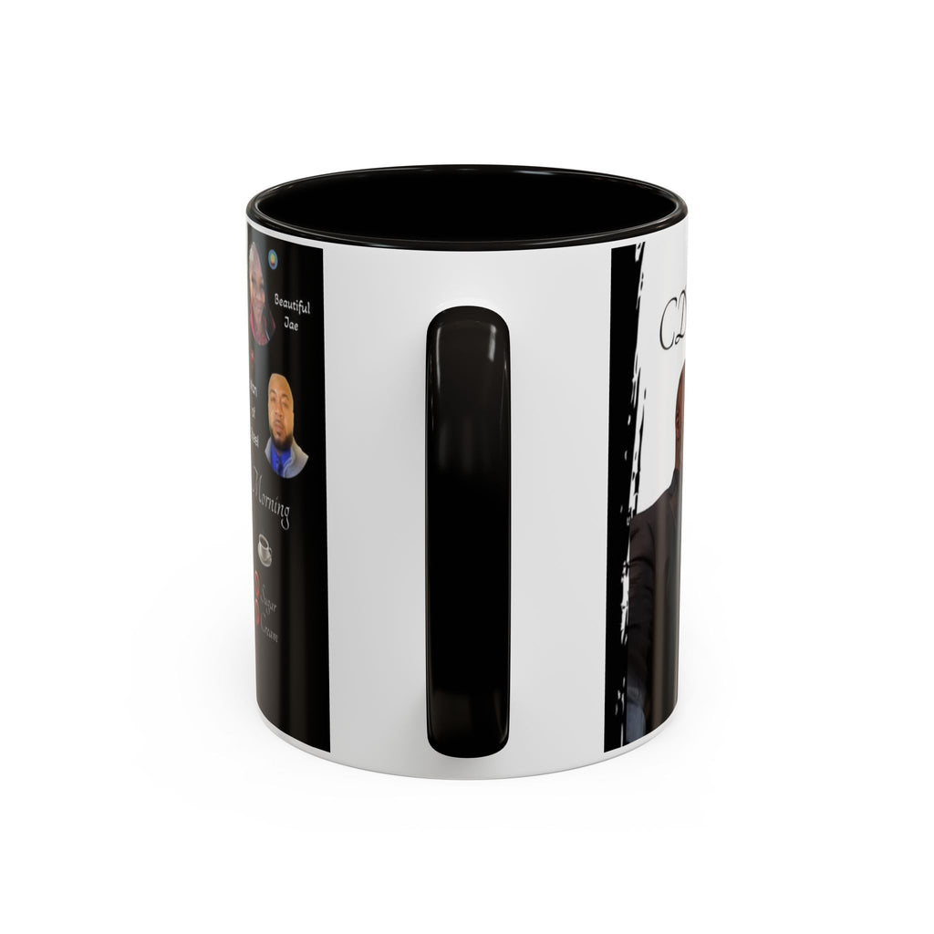 Silver cylindrical container with black interior on a white background
