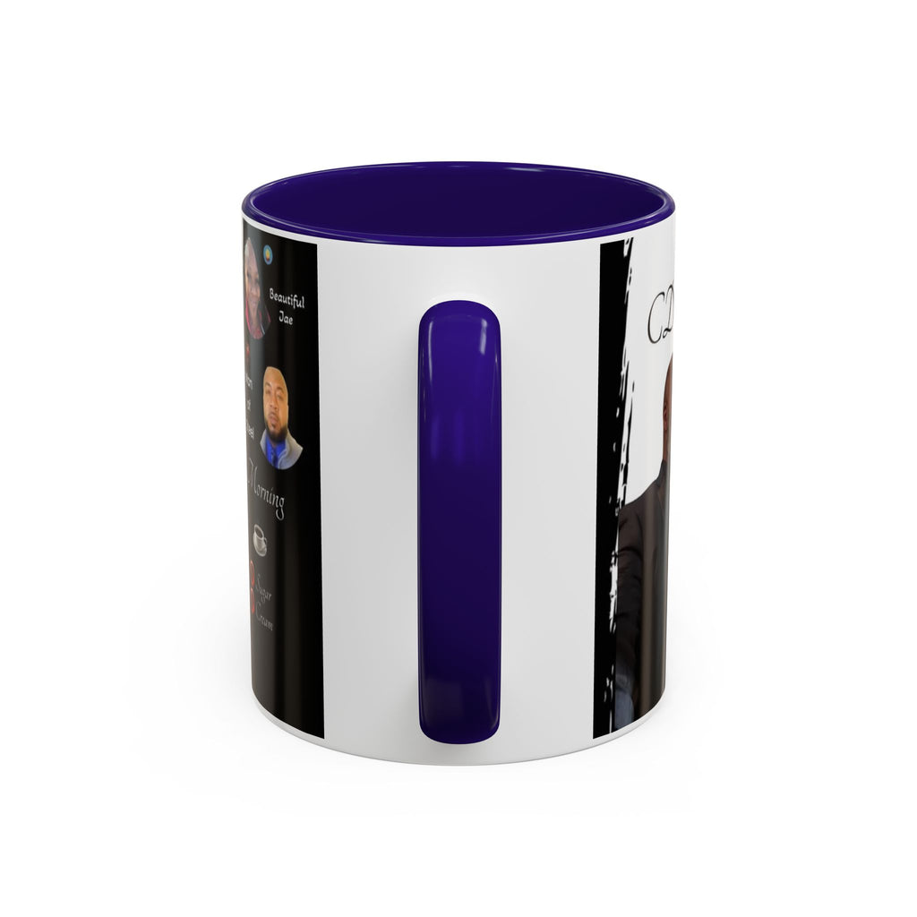 Monday Morning Coffee! No Sugar No Cream – 'Bring Your Own Quote' Inspirational Coffee Cup (11oz/15oz)