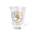Gold Monogram Shot Glass — 1.5oz Personalized Initials Barware